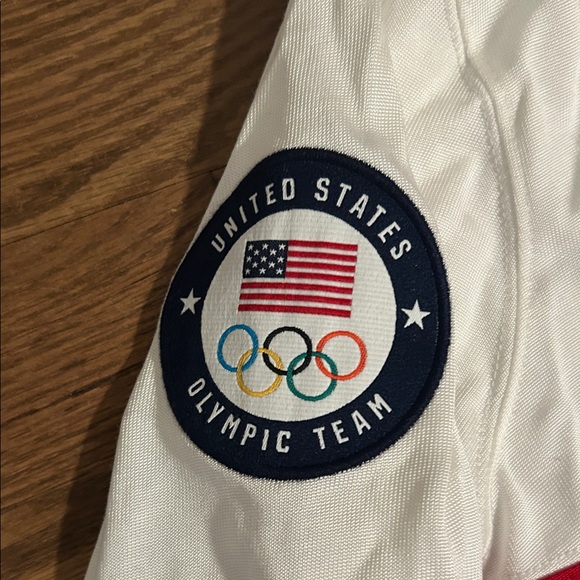 Polo by Ralph Lauren Red and White USA Women's Jersey - Picture 2 of 5